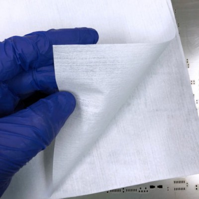 High Quality Lint free Polyester &Cellulose Nonwoven Cleanroom Wipes OEM hand wipe