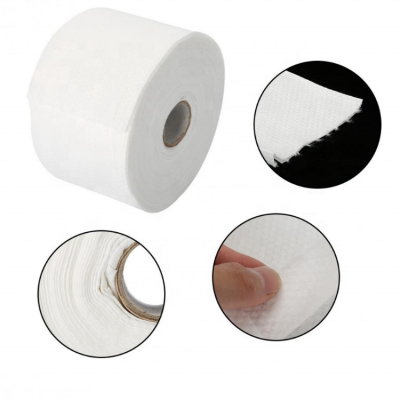 1 roll Dry Pads Disposable Soft Non-woven Cosmetics Cotton Wipes