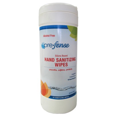 alcohol free hand sanitizing wipes