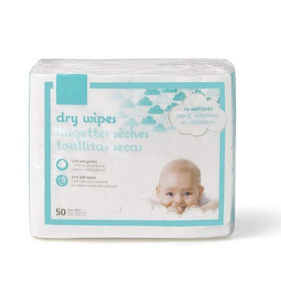 Babysoft For Sensitive Skin Disposable Dry Cleansing Cloths